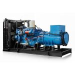 MTU 18V2000G65 Heavy Duty Diesel Generator 1100kw 1mw 2mw ATS Option 230v/240v/480v Rated Voltage 1mva/2mva Power Output