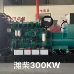 Weichai WP13D440E310 Engine 250kva Standby Diesel Generator Set 200kw-400kw Range ATS Option 50/60Hz for Hotel Hospital Use