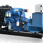66KW Yuchai Genset Include Trailer Open Frame Type Silent Type Use on Industry and Manufacturing Construction Site