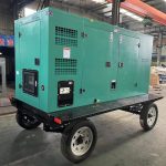 660KW Yuchai Genset Include Trailer Open Frame Type Silent Type Use in Factory School Hospital Emergency Power