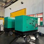 350KW Yuchai Genset Include Trailer Open Frame Type Silent Type Use in Communal Facilities Events and Medical Facilities