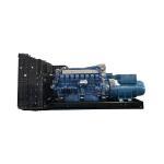 500KW Genset Include Trailer Open Frame Type Silent Type Use in Manufacturing Construction Site Medical Facilities