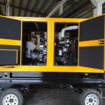 350KW Yuchai Genset Include Trailer Open Frame Type Silent Type Use in Communal Facilities Events and Medical Facilities