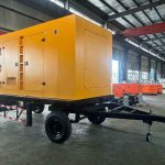 60KW Yuchai Genset Include Trailer Open Frame Type Silent Type Use on School Hospital Factory Emergency Power