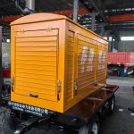 Weichai Soundproof Hospital School Container Type Diesel Generator Set with Engine 8M33D800E200