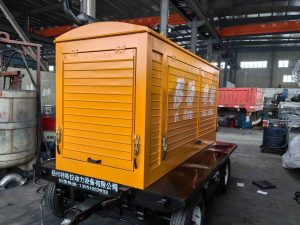 Weichai Soundproof Hospital School Container Type Diesel Generator Set with Engine 8M33D800E200