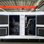 Industrial Standby Hospital School 880KW 1100KVA Weichai Diesel Generator Set for Factory