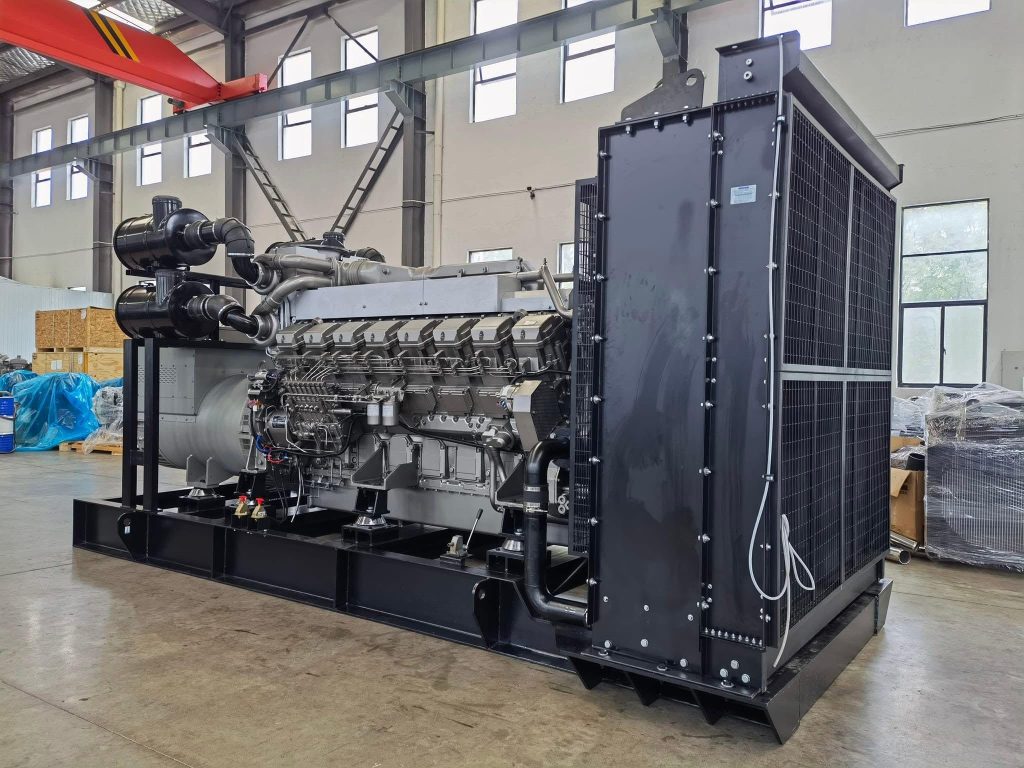 880KW Genset Include Mobile Trailer Type Open Frame Container Type Factory Backup Generator Set