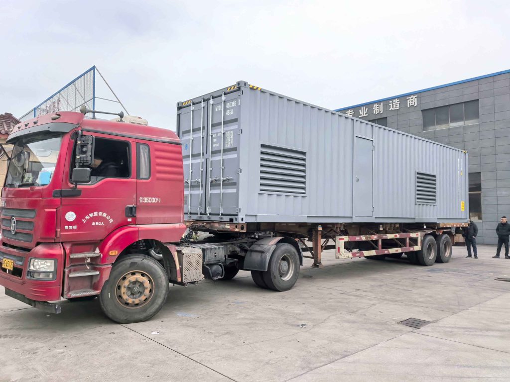 700KW Yuchai Genset Include Trailer Container Type Silent Type Emergency Backup diesel Generator Auto Start diesel Generator Set