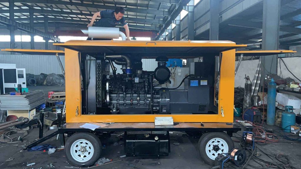 120KW Diesel Generator Set WithWeichai Engine WP6D132E200