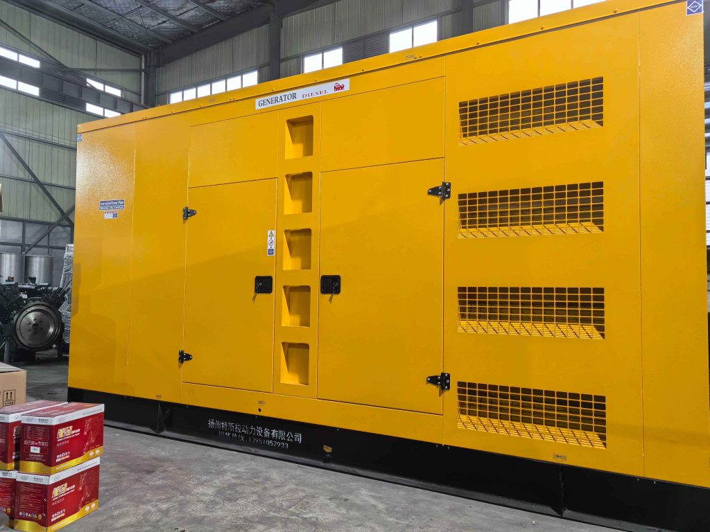 400KW Yuchai Genset Include Trailer Container Type Silent Type Emergency Backup diesel Generator Auto Start diesel Generator Set