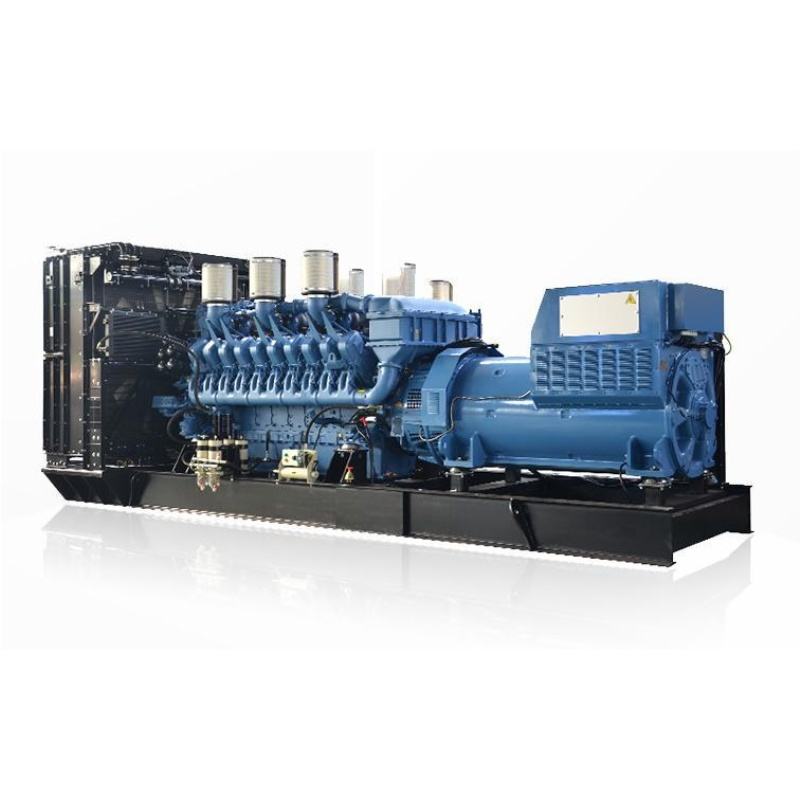 High Quality Open Type Diesel Generator 800KW 1000KVA Low Fuel Consumption MTU 16V2000G25 50/60Hz Frequency 230V/240V Rated ATS