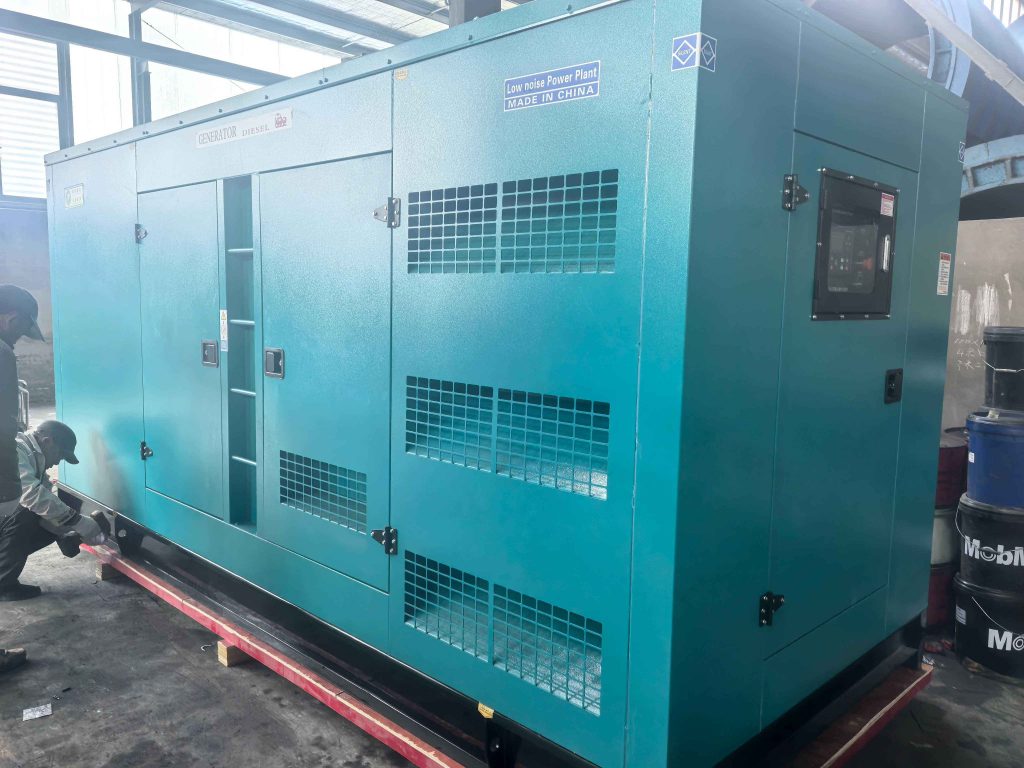 Factory Emergency Power Generator Set 1100KW 1375KVA Weichai Diesel Generator Set for Industrial
