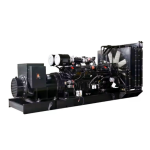 Factory-Priced 1MW Cummins Engine QSK38-G12 1500KVA 1200KW Generator with ATS Low Fuel Consumption 230V & 480V Rated Voltage