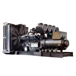 Factory-Priced 1MW Cummins Engine QSK38-G12 1500KVA 1200KW Generator with ATS Low Fuel Consumption 230V & 480V Rated Voltage