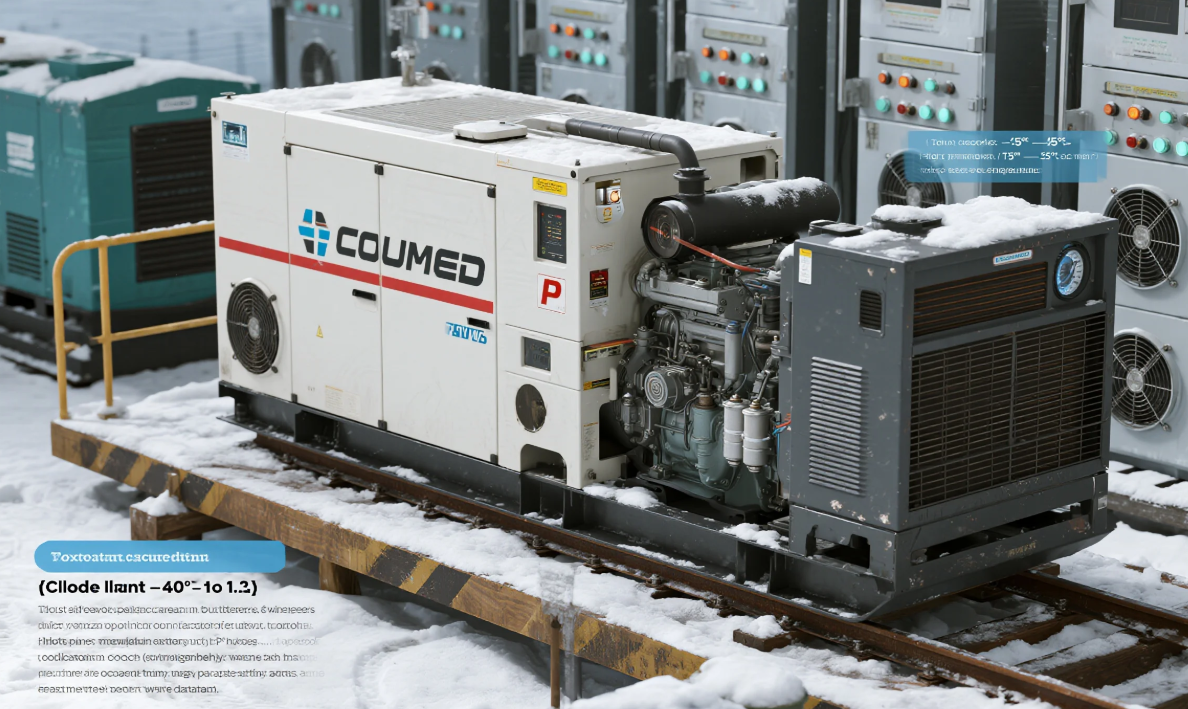 Diesel generator set prepared for industrial project quotation