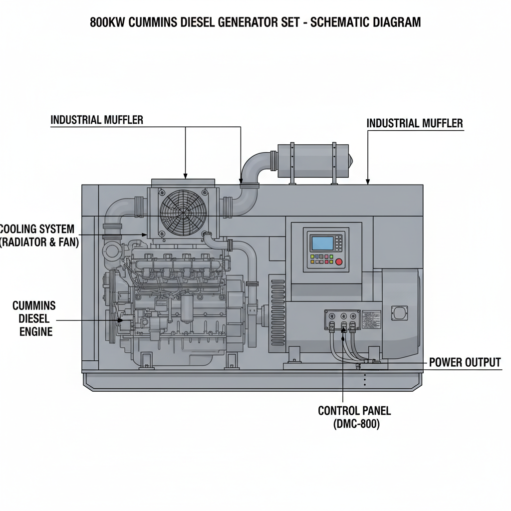 800kW Generator Schematic