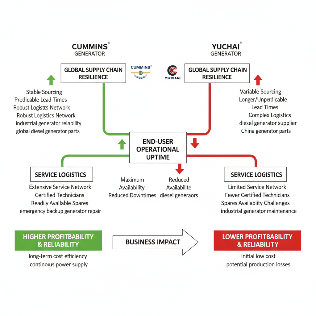 Supply Chain Impact Diagram